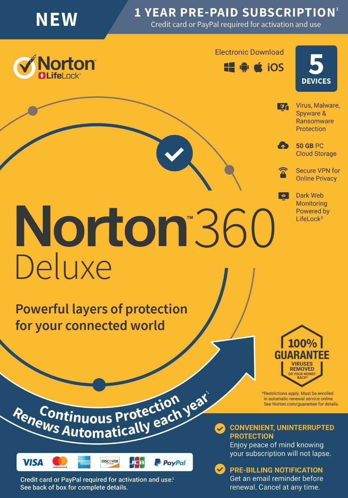 Norton 360 Deluxe Security Software